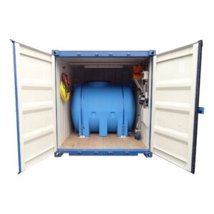 Watertank voor een sanitair unit