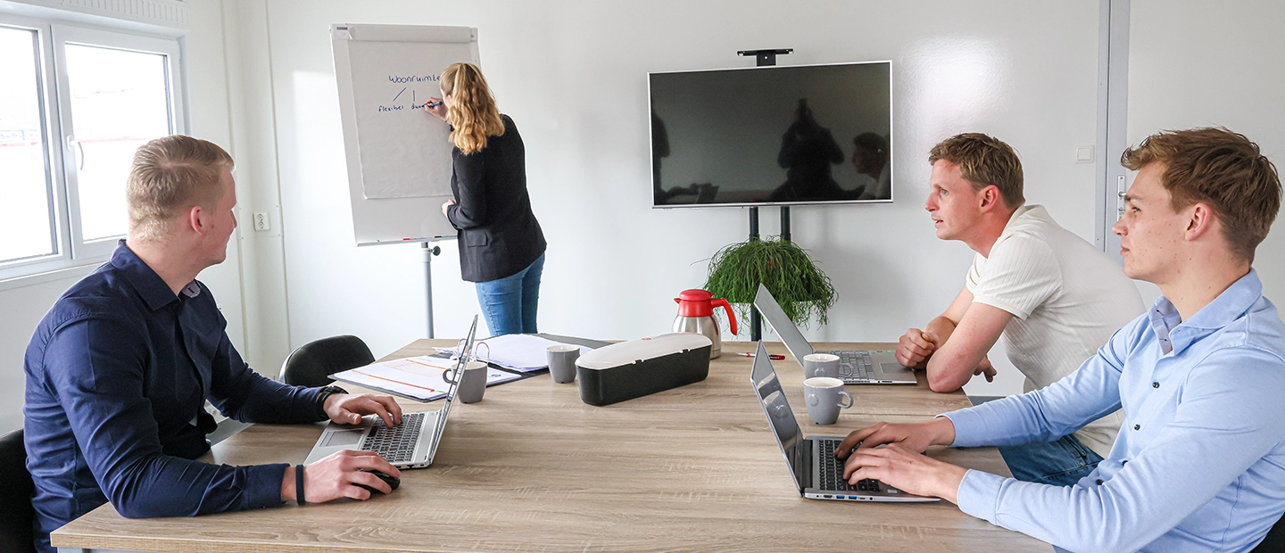 Gebruik van een unit als kantoor na een calamiteit