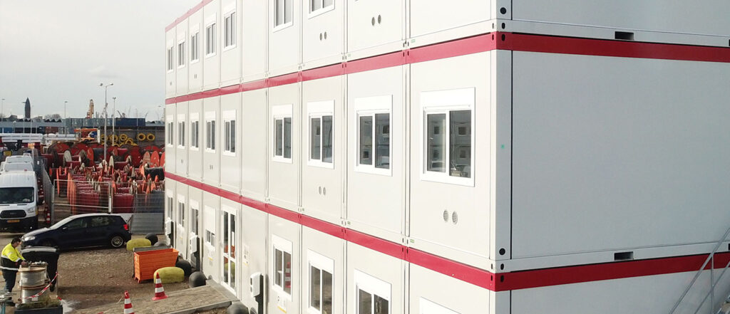 Flex units op de bouw