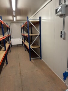 20ft geïsoleerd met stelling met elektra