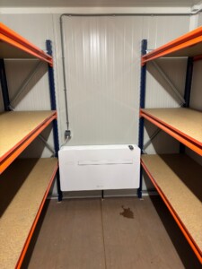 20ft geïsoleerd met stelling en monoblock